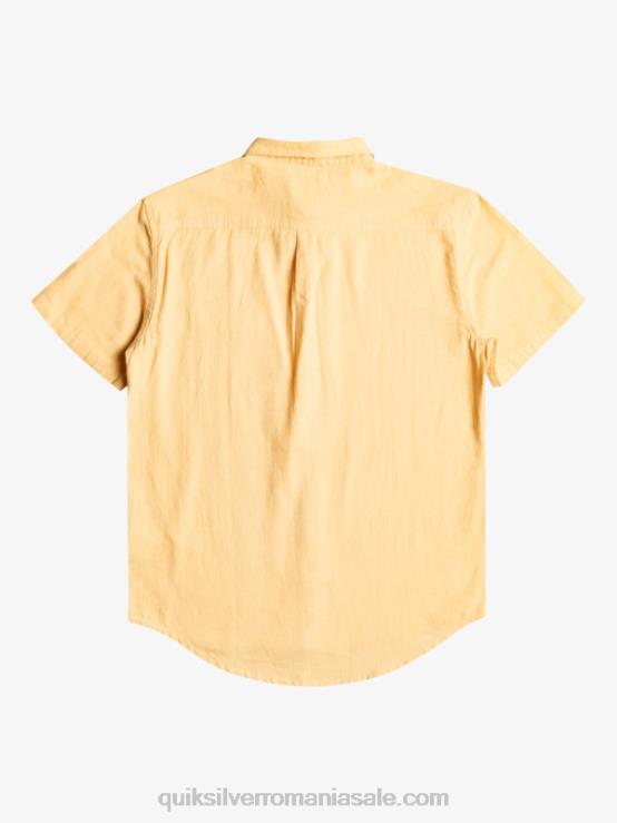 grâu cămașă cu mânecă scurtă time box XT6B1361 bărbați Quiksilver