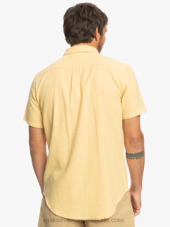 grâu cămașă cu mânecă scurtă time box XT6B1361 bărbați Quiksilver