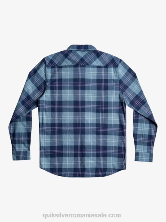 harelaw albastru provencial cămașă harelaw stretch cu mânecă lungă XT6B1509 bărbați Quiksilver
