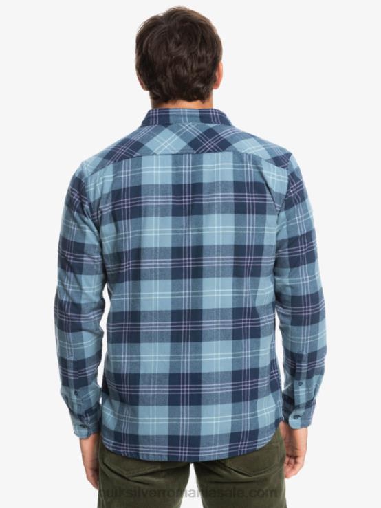 harelaw albastru provencial cămașă harelaw stretch cu mânecă lungă XT6B1509 bărbați Quiksilver