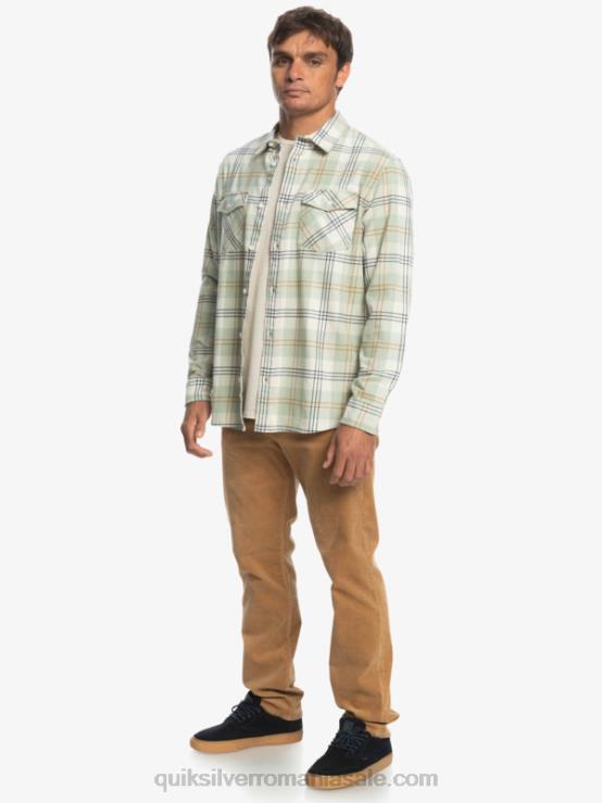 harelaw sage desert cămașă harelaw stretch cu mânecă lungă XT6B1510 bărbați Quiksilver