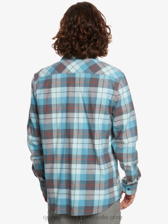 iced aqua kinsale cămașă cu mânecă lungă kinsale stretch XT6B1507 bărbați Quiksilver