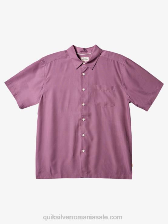 kingscliff mov mov cămașă cu mânecă scurtă Waterman Kings Cliff XT6B284 bărbați Quiksilver