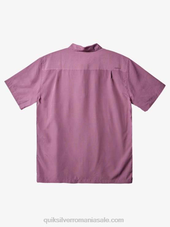 kingscliff mov mov cămașă cu mânecă scurtă Waterman Kings Cliff XT6B284 bărbați Quiksilver