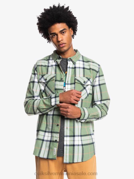 loden frost linden stretch cămașă din flanel stretch cu mânecă lungă XT6B1427 bărbați Quiksilver