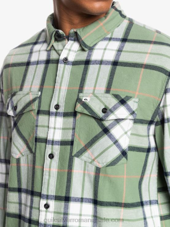 loden frost linden stretch cămașă din flanel stretch cu mânecă lungă XT6B1427 bărbați Quiksilver