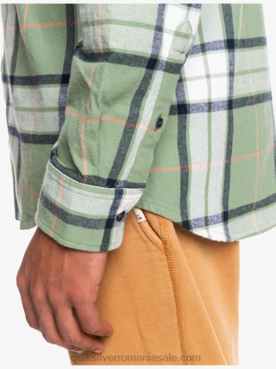 loden frost linden stretch cămașă din flanel stretch cu mânecă lungă XT6B1427 bărbați Quiksilver