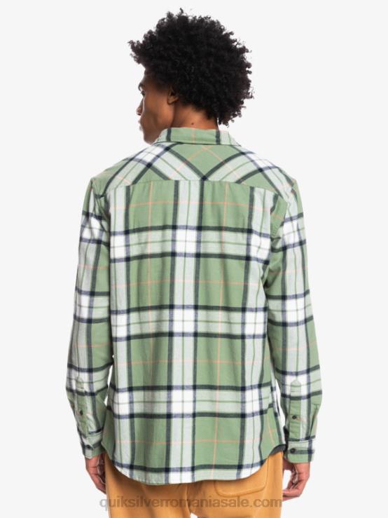 loden frost linden stretch cămașă din flanel stretch cu mânecă lungă XT6B1427 bărbați Quiksilver