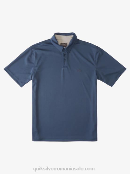 marina de la miezul nopții tricou polo waterman cu mânecă scurtă XT6B96 bărbați Quiksilver