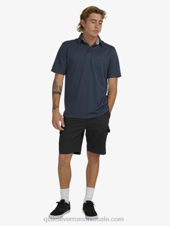 marina de la miezul nopții tricou polo waterman cu mânecă scurtă XT6B96 bărbați Quiksilver