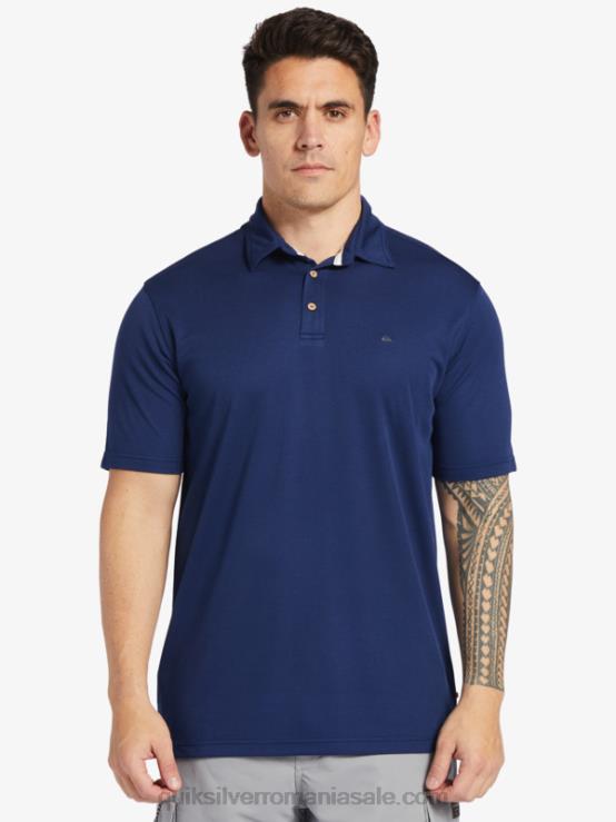 marina de la miezul nopții tricou polo waterman cu mânecă scurtă XT6B96 bărbați Quiksilver