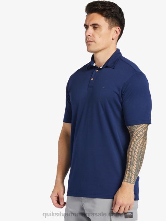 marina de la miezul nopții tricou polo waterman cu mânecă scurtă XT6B96 bărbați Quiksilver