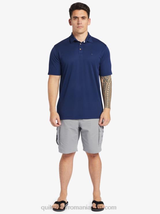 marina de la miezul nopții tricou polo waterman cu mânecă scurtă XT6B96 bărbați Quiksilver