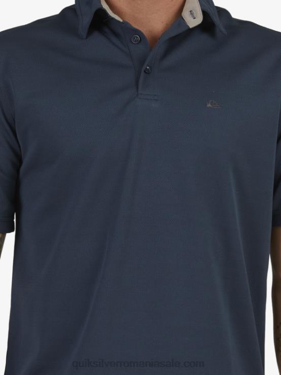 marina de la miezul nopții tricou polo waterman cu mânecă scurtă XT6B96 bărbați Quiksilver