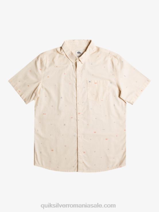 mesteacăn distanţat cămașă cu mânecă scurtă distanțată XT6B1630 bărbați Quiksilver
