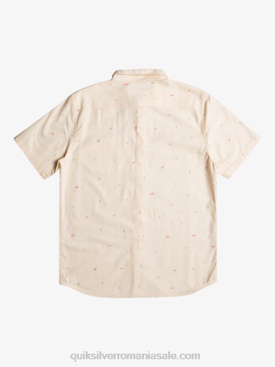 mesteacăn distanţat cămașă cu mânecă scurtă distanțată XT6B1630 bărbați Quiksilver