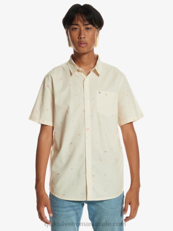 mesteacăn distanţat cămașă cu mânecă scurtă distanțată XT6B1630 bărbați Quiksilver