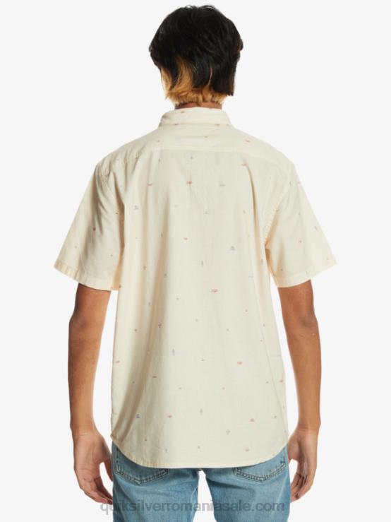 mesteacăn distanţat cămașă cu mânecă scurtă distanțată XT6B1630 bărbați Quiksilver
