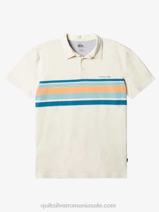 mesteacăn dungi lite 1 tricou polo cu mânecă scurtă stripe lite XT6B1625 bărbați Quiksilver