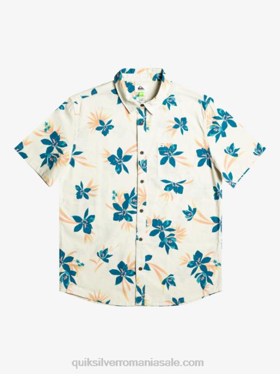 mesteacăn holidazat cămașă cu mânecă scurtă XT6B1088 bărbați Quiksilver