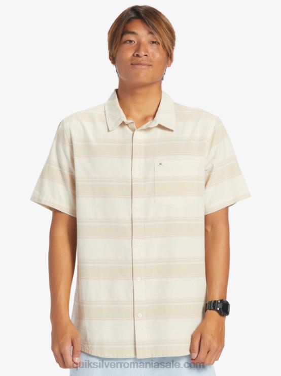 mesteacan cali str cămașă cu mânecă scurtă cali sunrise XT6B445 bărbați Quiksilver