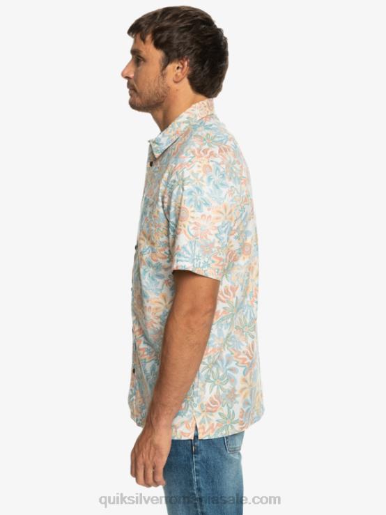 mesteacan surfadelica cămașă cu mânecă scurtă surfadelica XT6B968 bărbați Quiksilver