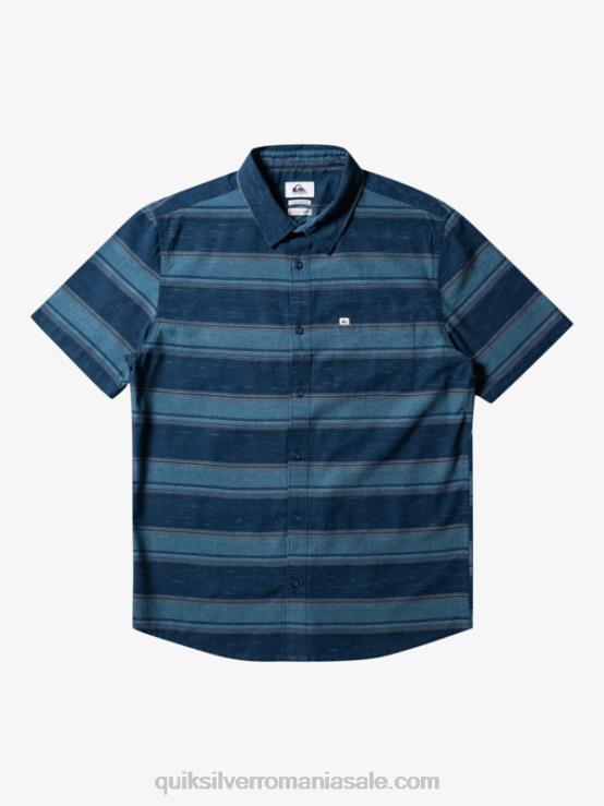 midnight navy cali str cămașă cu mânecă scurtă cali sunrise XT6B446 bărbați Quiksilver