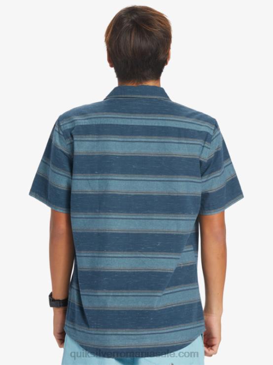midnight navy cali str cămașă cu mânecă scurtă cali sunrise XT6B446 bărbați Quiksilver