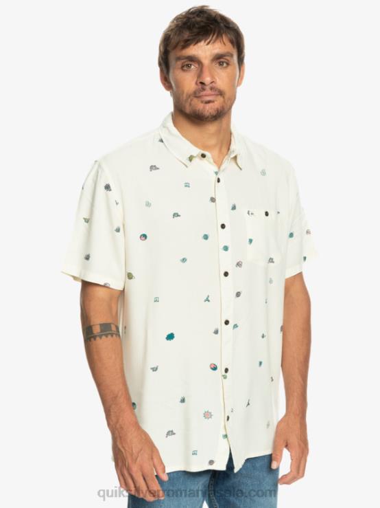 minimark de mesteacăn cămașă minimark cu mânecă scurtă XT6B1226 bărbați Quiksilver