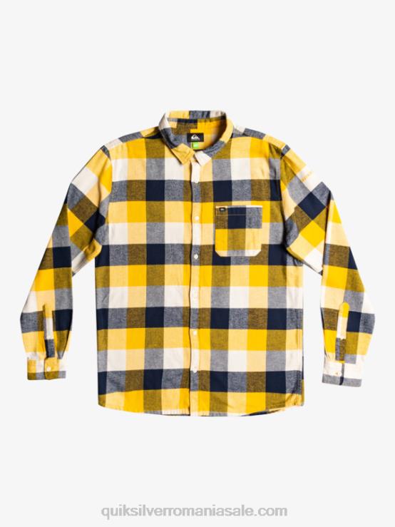 mușcă de mesteacăn 223 cămașă de flanel cu mânecă lungă mama mucă XT6B1575 bărbați Quiksilver