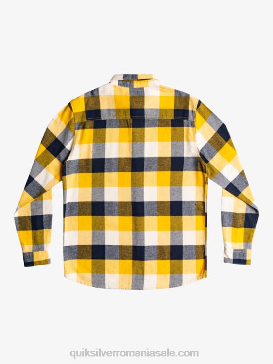 mușcă de mesteacăn 223 cămașă de flanel cu mânecă lungă mama mucă XT6B1575 bărbați Quiksilver
