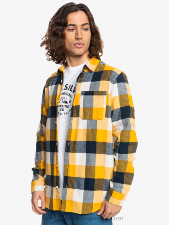 mușcă de mesteacăn 223 cămașă de flanel cu mânecă lungă mama mucă XT6B1575 bărbați Quiksilver