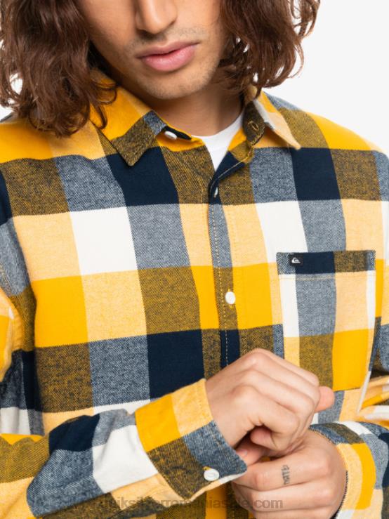 mușcă de mesteacăn 223 cămașă de flanel cu mânecă lungă mama mucă XT6B1575 bărbați Quiksilver