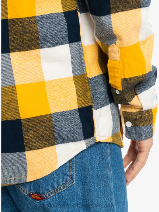mușcă de mesteacăn 223 cămașă de flanel cu mânecă lungă mama mucă XT6B1575 bărbați Quiksilver