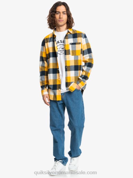 mușcă de mesteacăn 223 cămașă de flanel cu mânecă lungă mama mucă XT6B1575 bărbați Quiksilver