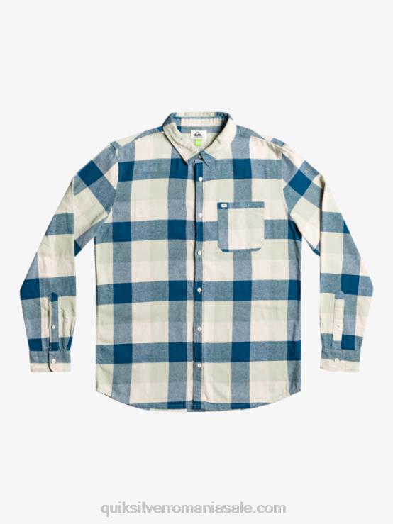 mușca mamă de salvie din deșert cămașă de flanel cu mânecă lungă mama mucă XT6B1573 bărbați Quiksilver
