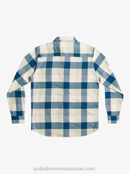 mușca mamă de salvie din deșert cămașă de flanel cu mânecă lungă mama mucă XT6B1573 bărbați Quiksilver