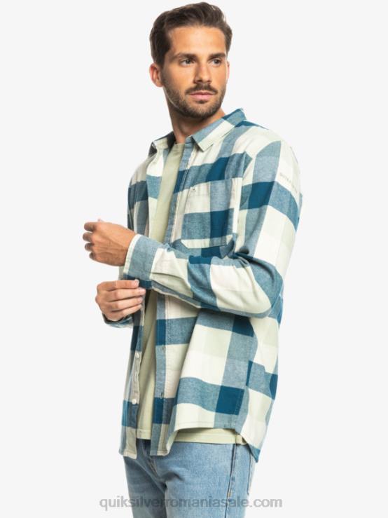 mușca mamă de salvie din deșert cămașă de flanel cu mânecă lungă mama mucă XT6B1573 bărbați Quiksilver