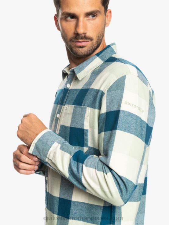 mușca mamă de salvie din deșert cămașă de flanel cu mânecă lungă mama mucă XT6B1573 bărbați Quiksilver