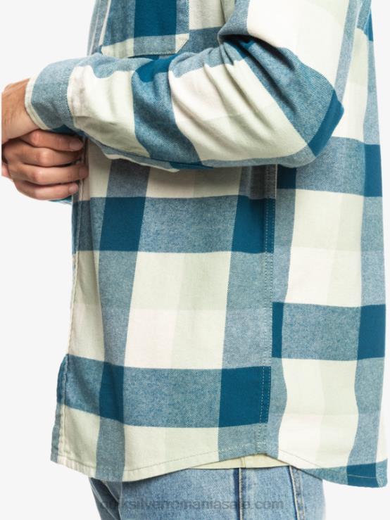 mușca mamă de salvie din deșert cămașă de flanel cu mânecă lungă mama mucă XT6B1573 bărbați Quiksilver
