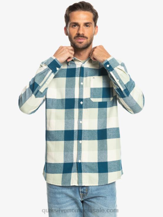 mușca mamă de salvie din deșert cămașă de flanel cu mânecă lungă mama mucă XT6B1573 bărbați Quiksilver
