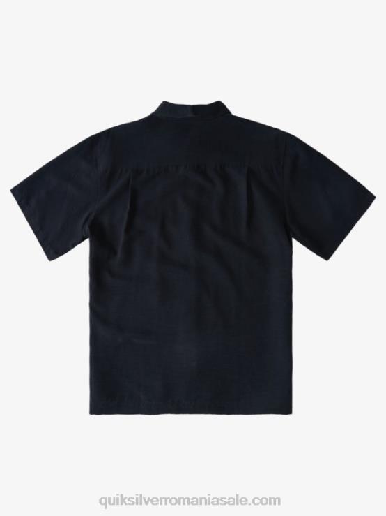 negru cămașă antirid premium waterman tahiti palms XT6B868 bărbați Quiksilver