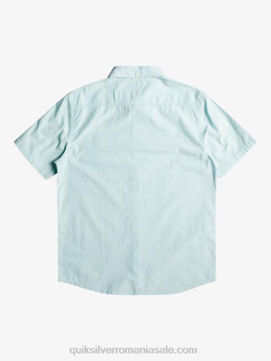 înger albastru cămașă winfall cu mânecă scurtă XT6B385 bărbați Quiksilver