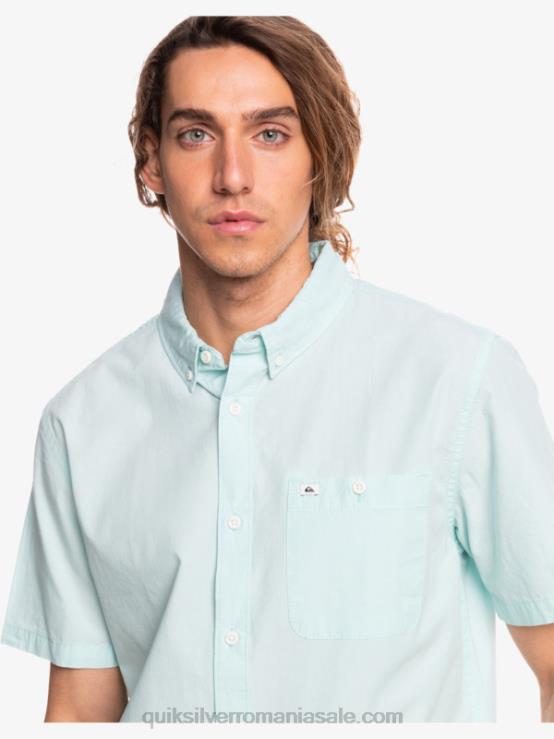 înger albastru cămașă winfall cu mânecă scurtă XT6B385 bărbați Quiksilver