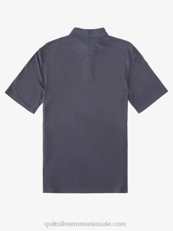 nopti albastre tricou polo waterman cu mânecă scurtă XT6B250 bărbați Quiksilver