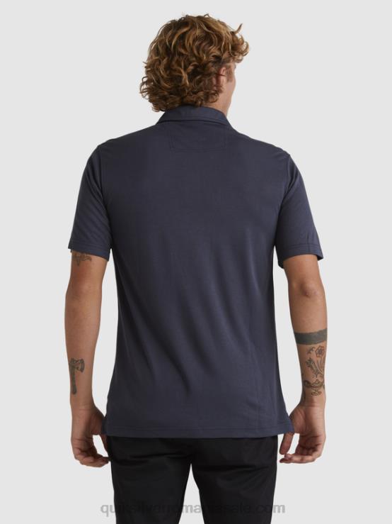 nopti albastre tricou polo waterman cu mânecă scurtă XT6B250 bărbați Quiksilver