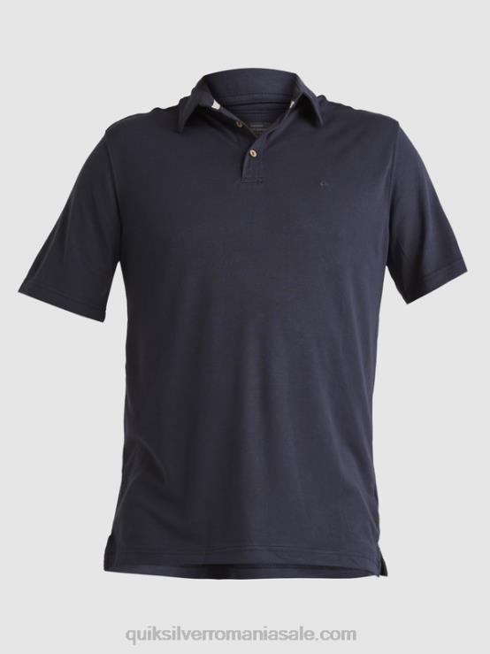 nopti albastre tricou polo waterman cu mânecă scurtă XT6B250 bărbați Quiksilver