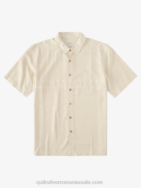 orez brun cămașă antirid premium waterman tahiti palms XT6B869 bărbați Quiksilver