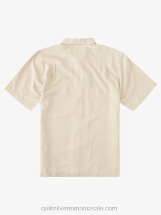 orez brun cămașă antirid premium waterman tahiti palms XT6B869 bărbați Quiksilver
