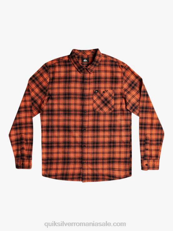 pălărie ocru ars cămașă cu mânecă lungă hatton XT6B1559 bărbați Quiksilver